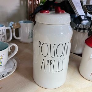 Rae dunn poison apples cannister